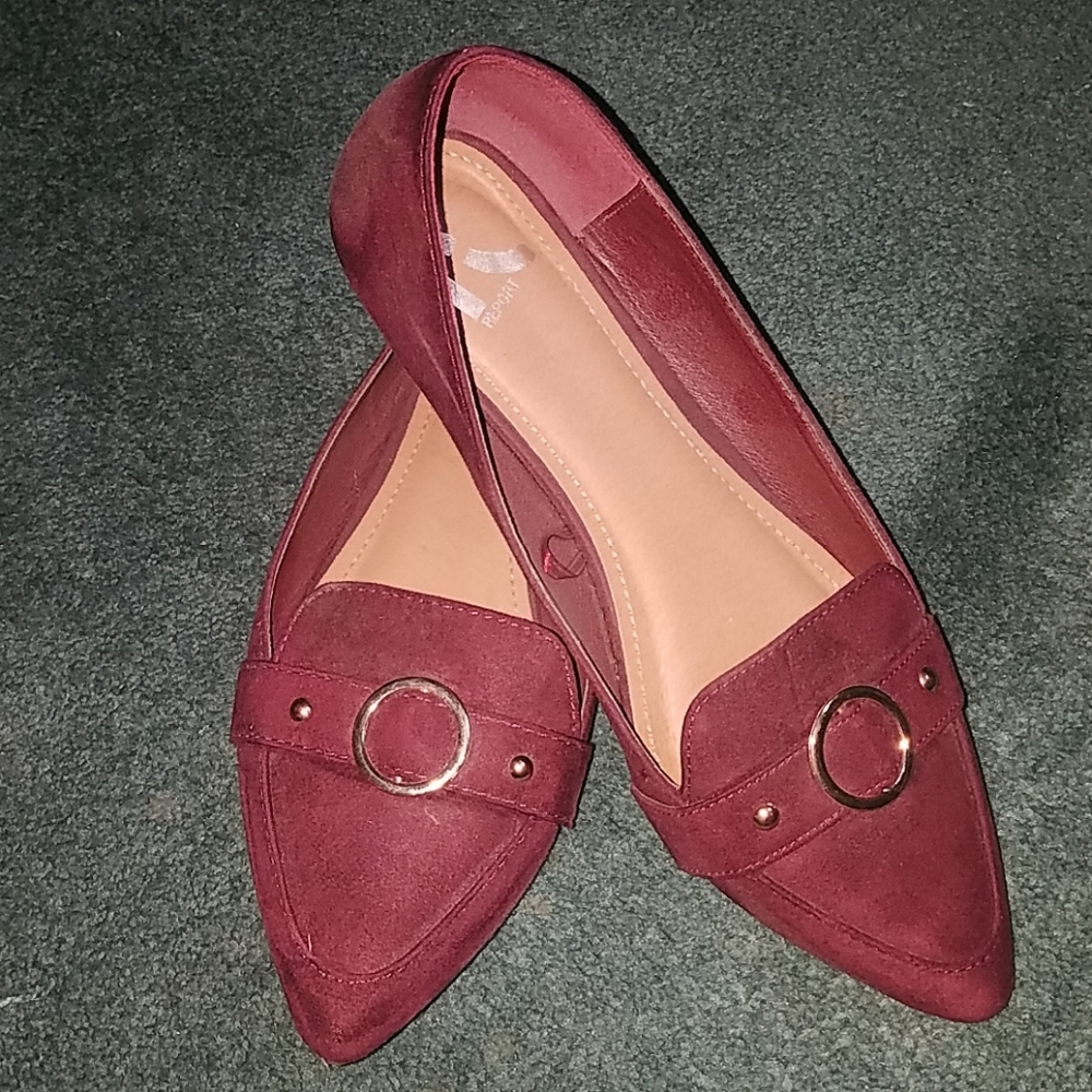 Burgundy Flats